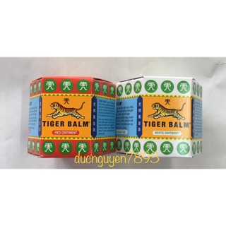 CHÍNH HÃNG Dầu cù là con cọp TIGER BALM nhập từ SINGAPORE 19,4g