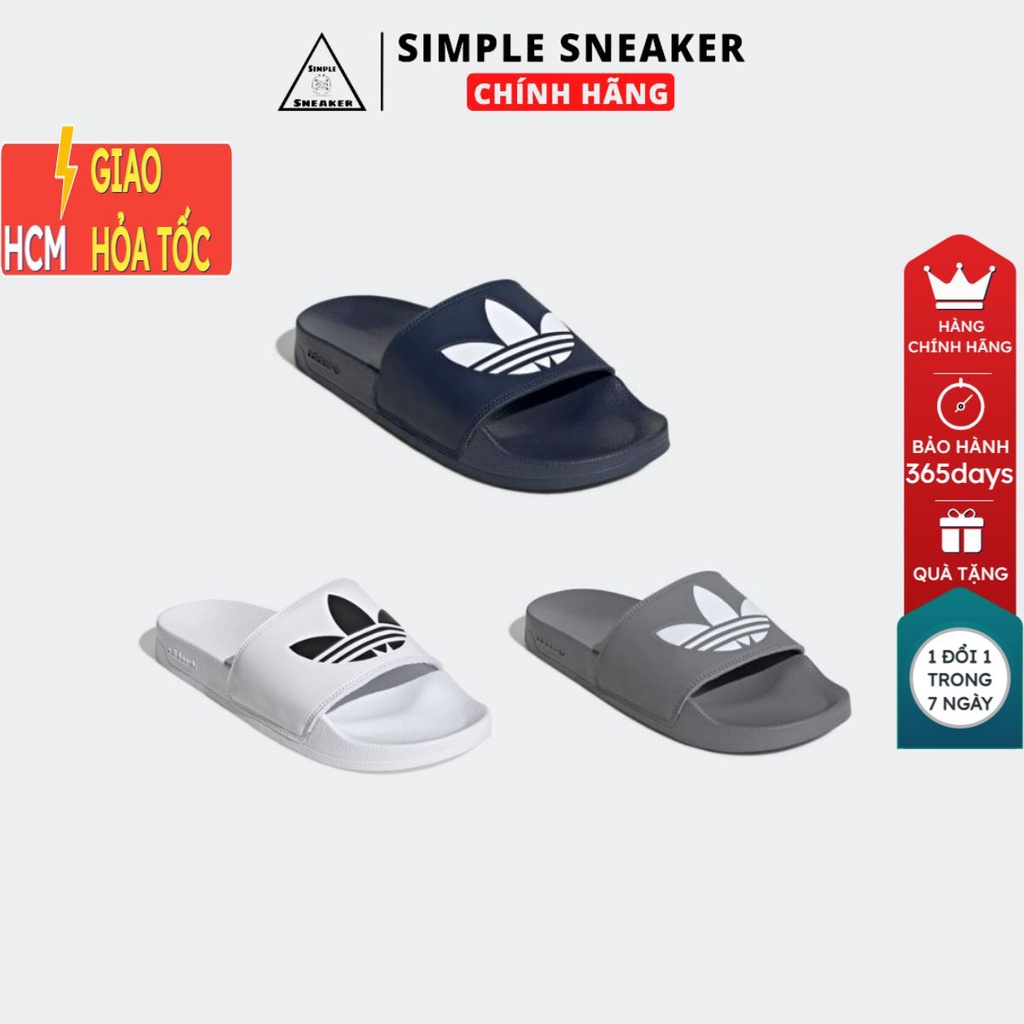 Dép Adidas Lite 3 Lá 🔴CHÍNH HÃNG🔴 Adidas Adilette Lite Siêu Nhẹ Êm - Dép Quai Ngang Thời Trang Adidas - Simple Sneaker
