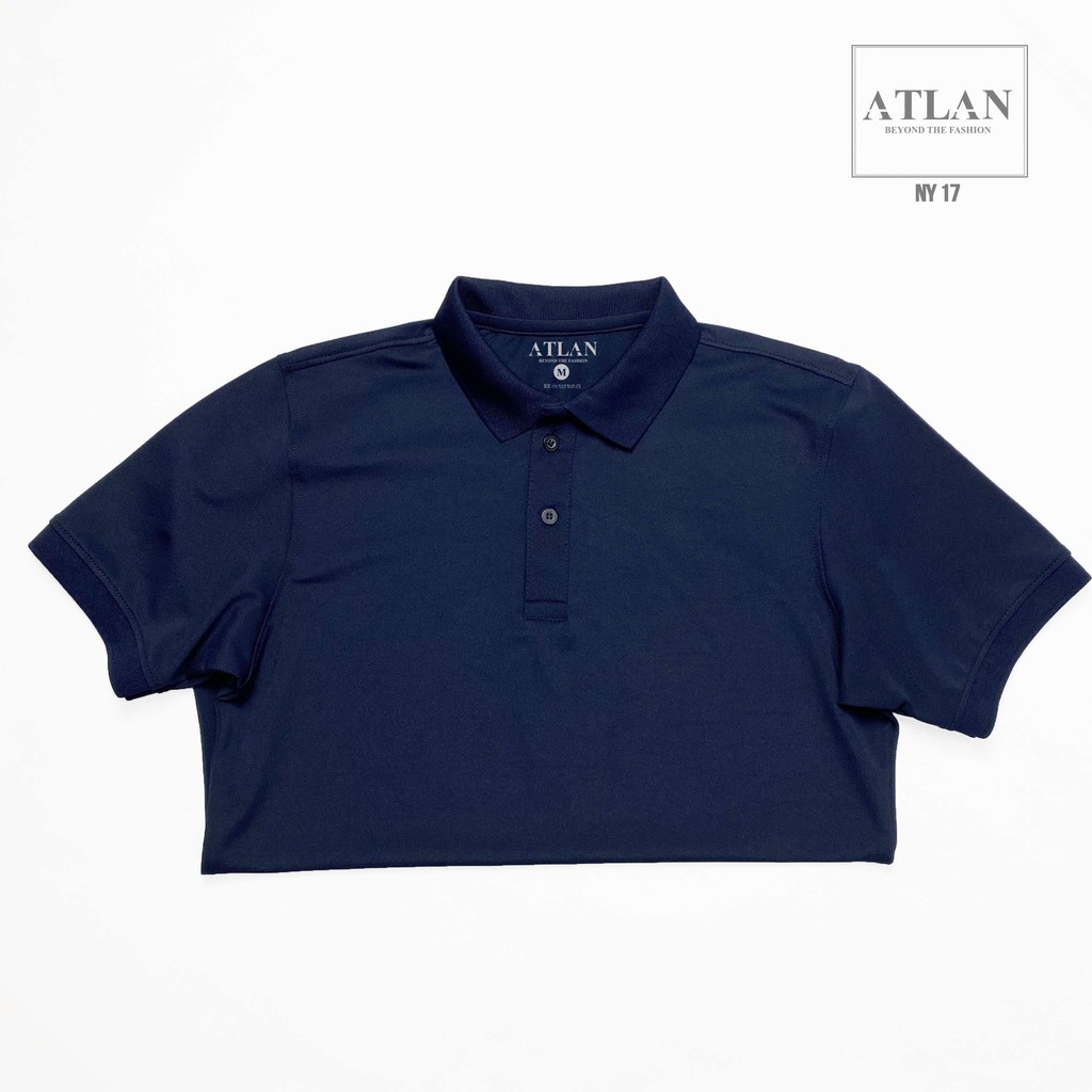 Áo Ngắn Tay Nam 💖 𝘍𝘳𝘦𝘦𝘴𝘩𝘪𝘱 💖 Áo Polo Nam Cổ Bẻ Xanh Đen Chất Vải Cotton 4 chiều - NY17 | BigBuy360 - bigbuy360.vn