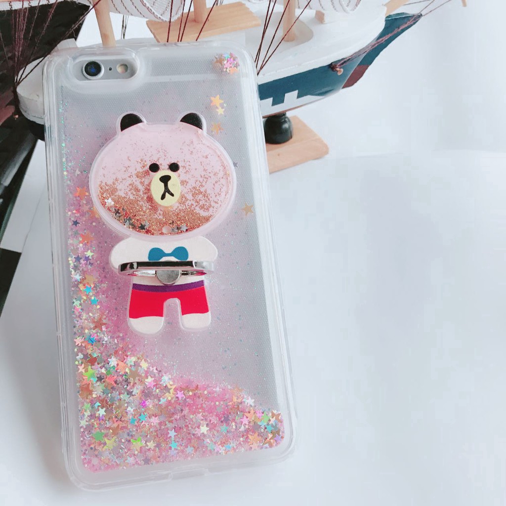 Case For Huawei mate10 Honor V10 note10 Play bear Ring Y5 Y6 Casing