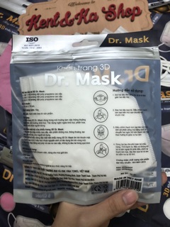 Khẩu trang 3D Dr.Mask ( 5 chiếc / gói)
