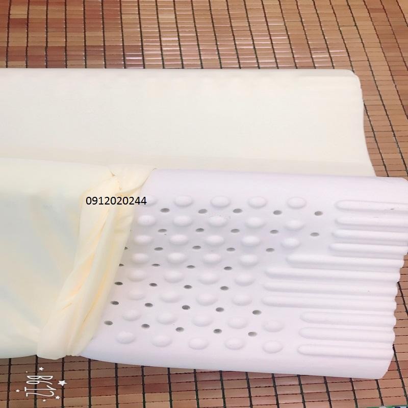 GỐI CAO SU THIÊN NHIÊN 100% CHỐNG NGÁY - LOẠI XỊN