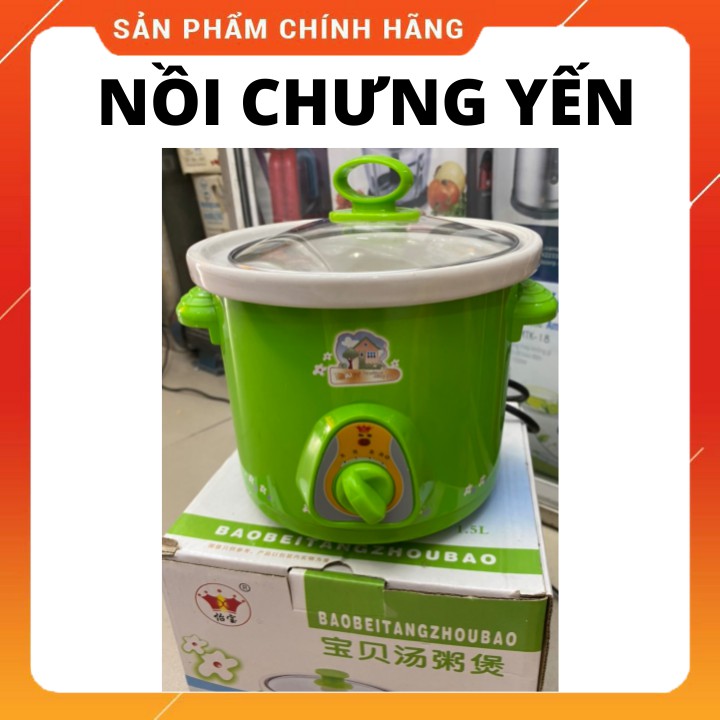 [NỒI ĐA NĂNG] NỒI ĐA NĂNG - CHƯNG YẾN, TIỀM, NẤU CHÁO 1.5L