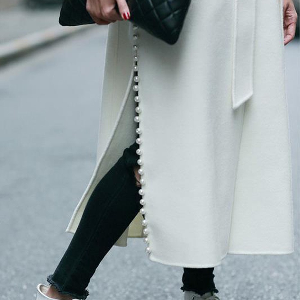 Cài áo ngọc tròn đơn giản tinh tế