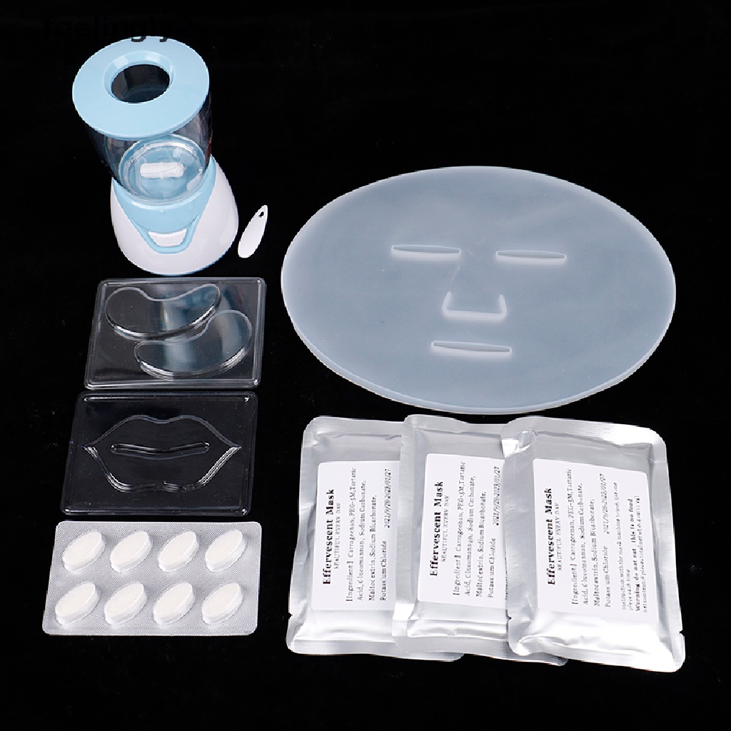 [Hàng mới về] Set máy và dụng cụ làm mặt nạ tự nhiên DIY tiện lợi dành cho spa