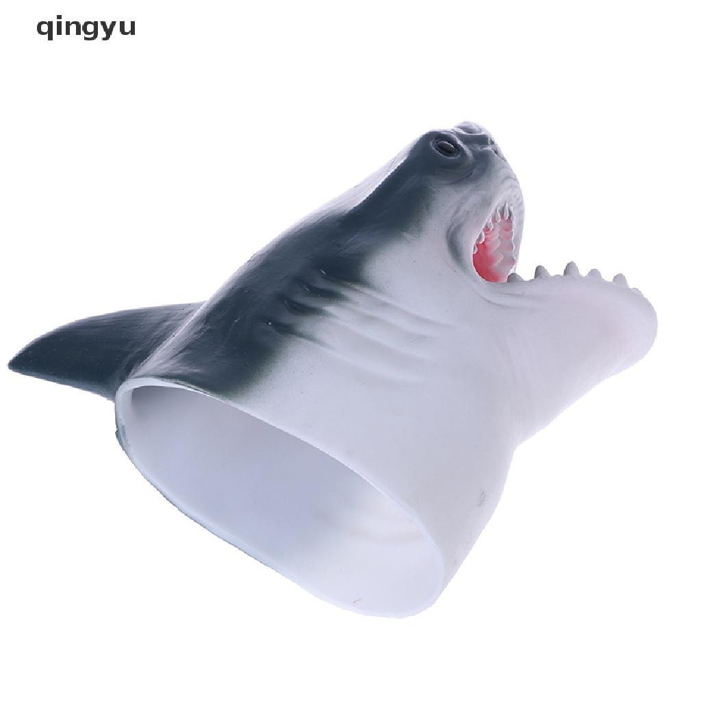 Đồ Chơi Con Rối Đeo Cánh Tay Hình Cá Mập Bằng Cao Su Mềm Dễ Thương Pli PLI PLI