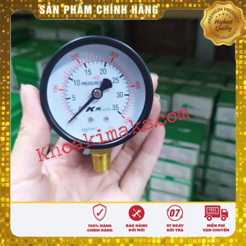 FREESHIP Đồng hồ đo áp xuất hơi KK GAUGES 5,7,10,15kg