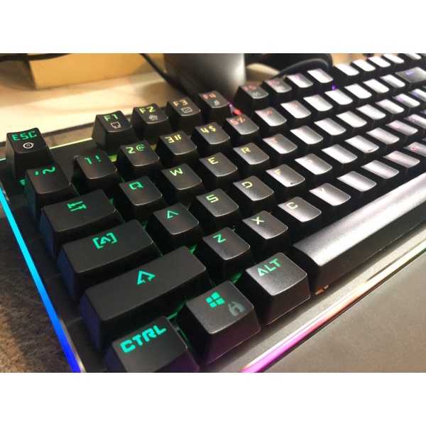 BÀN PHÍM CƠ E-DRA EK308 SW QUANG HỌC LED RGB