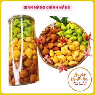 Bánh Gấu Nhân Kem Sữa Mix 3 Vị Siêu Ngon Hũ 450g