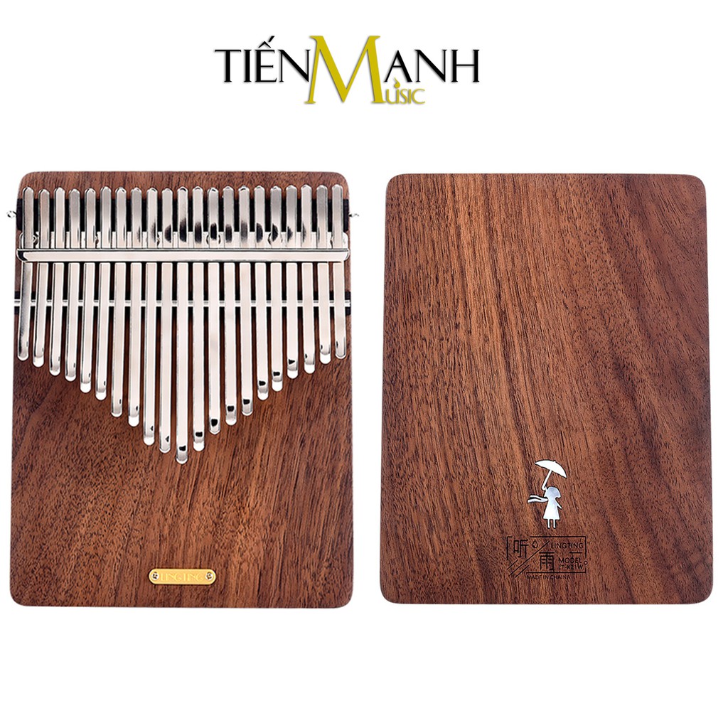 Đàn Kalimba LingTing 21 Phím LT-K21W (Gỗ Walnut Thính Vũ) - Full Phụ kiện