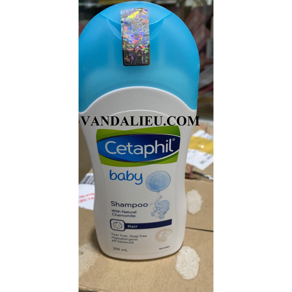 DẦU GỘI ĐẦU CHO TRẺ EM - CETAPHIL BABY SHAMPOO 200ML( DATE 10/2021)