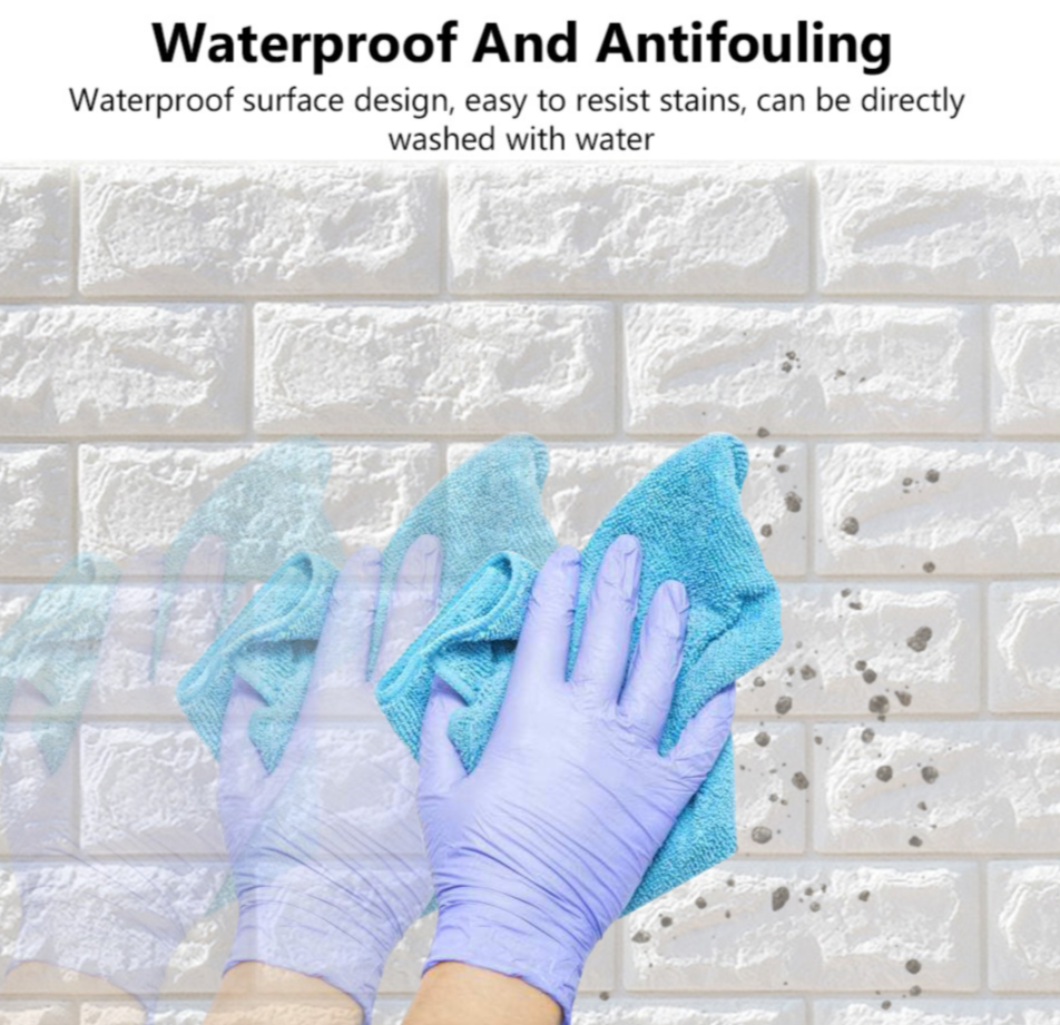 Giấy dán tường 3D trang trí nội thất đơn giản đẹp mắt