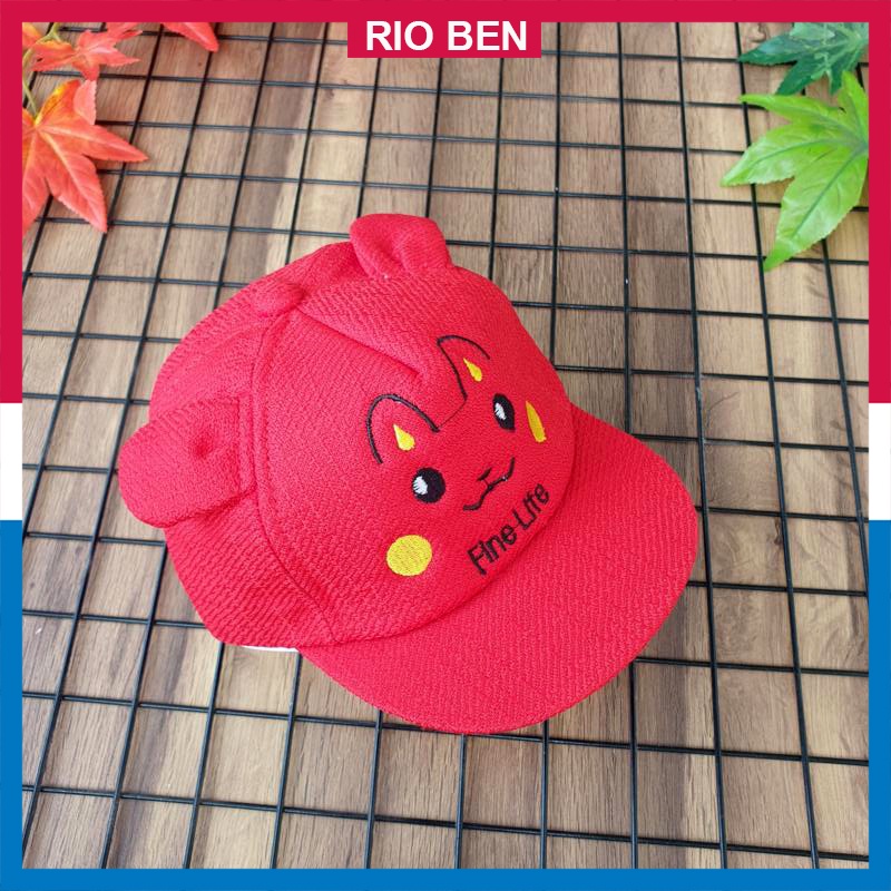 Nón vải mềm cho bé nhỏ dưới 2 tuổi RBN050