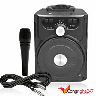 Loa Karaoke bluetooth P88, P89- loa bluetooth