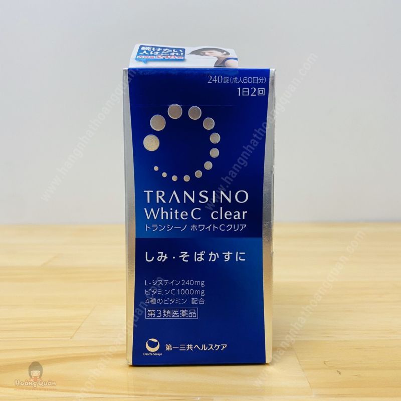 Viên uống TRANSINO WHITE C 120 viên