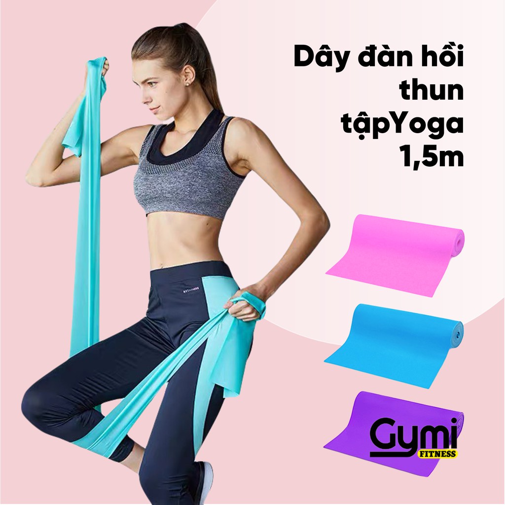 Dây Đàn Hồi Kháng Lực 1,5m | Dây Thun Tập Yoga