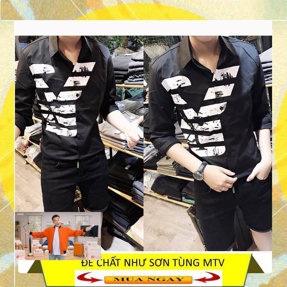 Áo Sơmi Body Đẹp Chuẩn Soái Ca,áo sơ mi nam phong cách chất