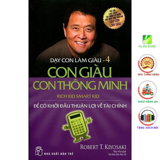 Sách - Dạy Con Làm Giàu (Tập 4) -NXB trẻ