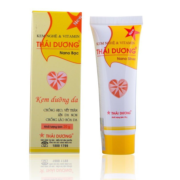 Kem Nghệ Thái Dương Nano Bạc 20gr