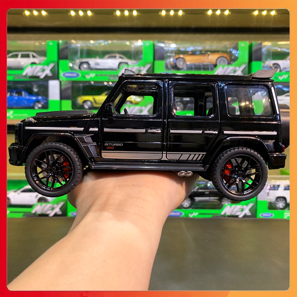 Xe mô hình Mercedes Benz G800 Brabus tỉ lệ 1:22 hãng Double Horses