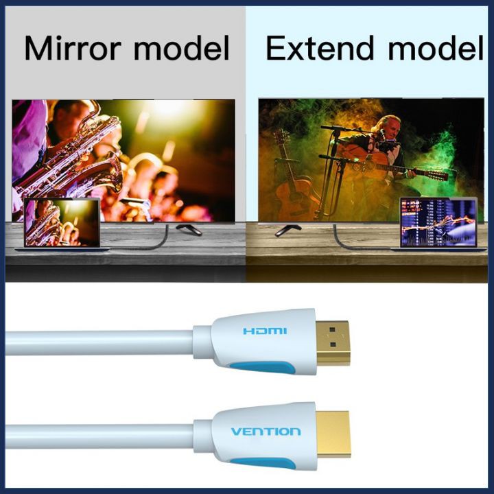 Cáp HDMI 2.0 hỗ trợ 4K 60hz dài 1.5m/2m/3m/5m/10m - Cáp HDMI Dây tròn VAA-M02 Chính Hãng Vention