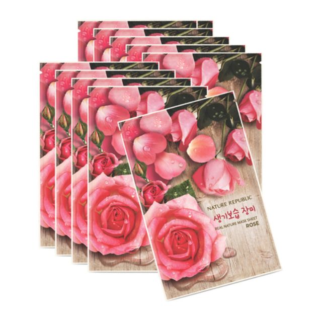 [SALE ] Combo 10 mặt nạ Nature Repuplic