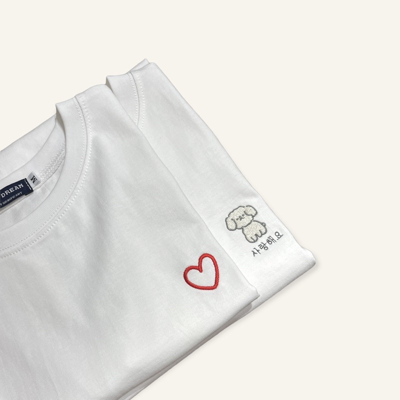 ÁO THUN THÊU HÌNH DOGGY