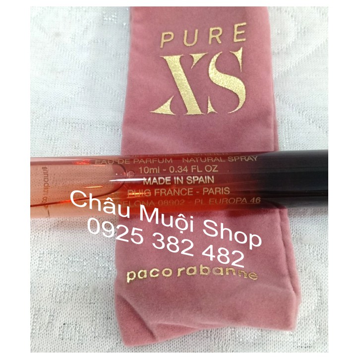 Nước Hoa Mini Paco Rabanne Pure XS For Her -10ml