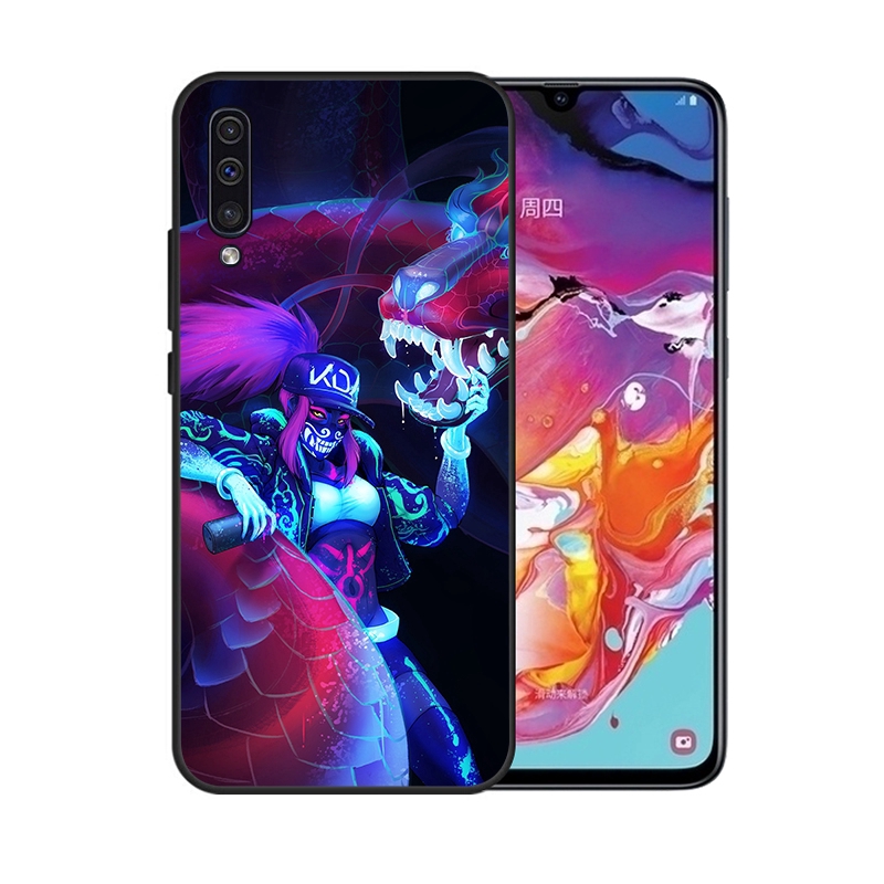 Ốp Lưng Mềm In Hình Các Nhân Vật Trong Game Liên Minh Huyền Thoại Cho Samsung Galaxy A10 A30 A40 A50 A60 A70 M10 M20 M30