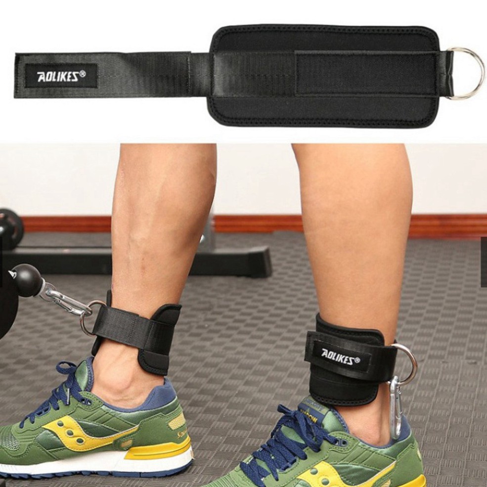 Quấn Cổ Chân Aolikes A-7129 | Đá Đùi Tập Mông Móc Dây Cáp - Phụ Kiện Tập Chân Mông Hiệu Quả Cho Nữ