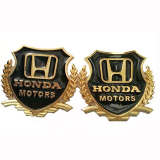 Logo bông lúa đủ thương hiệu xe giá BỘ 2 CHIẾC trang trí ô tô xe máy