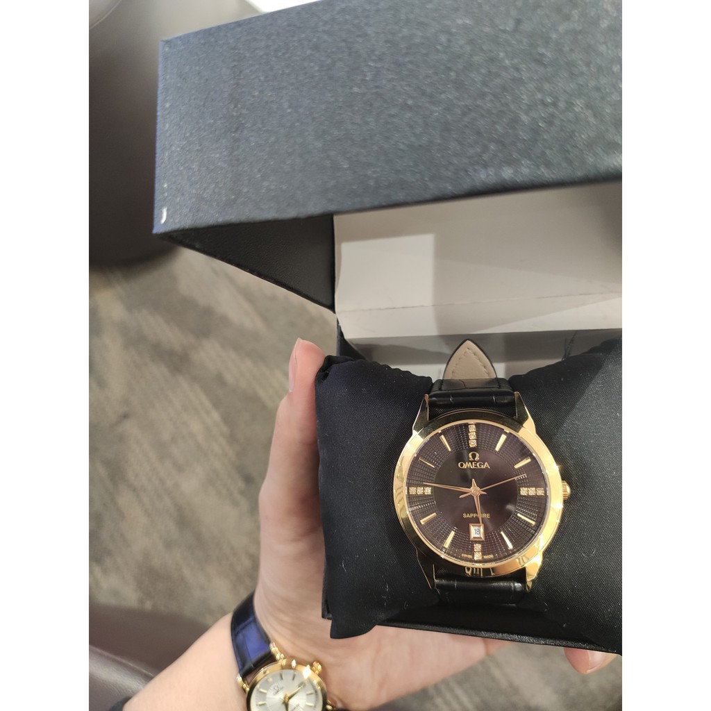 [HOT 2021] Đồng hồ Nam O.M.E.GA, dây da mềm, size 40, thẻ bảo hành 12 tháng- Đồng hồ Omega Nam | BigBuy360 - bigbuy360.vn