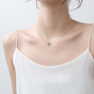 Dây chuyền mặt đá S925