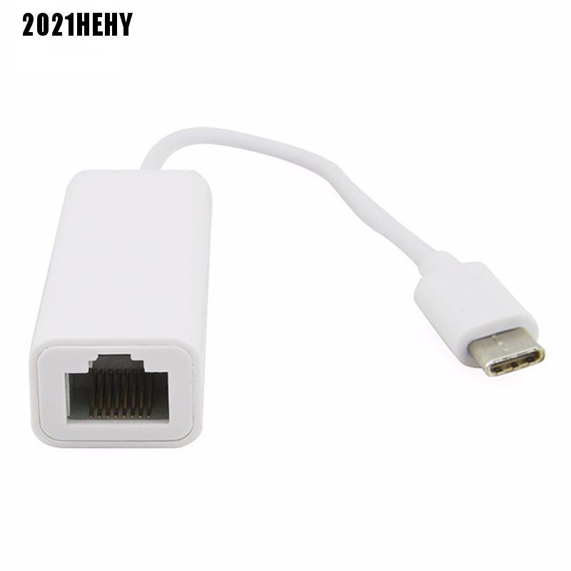 (2021He) Usb 3.1 Type C To Rj45 Gigabit Ethernet Rj45 Lan Network Adapter Cho Macbook # Hy