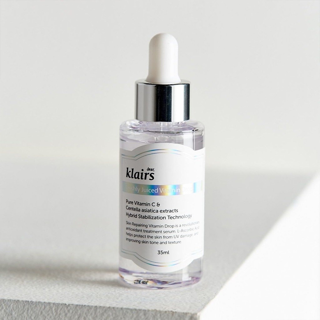 Tinh Chất Dưỡng Sáng Và Trẻ Hoá Da Klairs Freshly Juiced Vitamin Drop 35ml [Hàng cắt seal kiểm tra chất lượng sản phẩm]