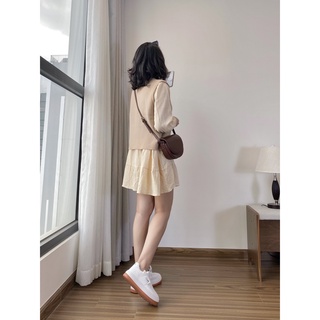 Áo gile cổ tròn AUBE