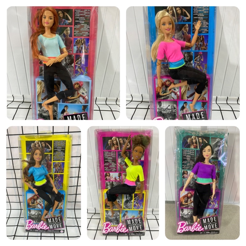 Búp bê barbie made to move