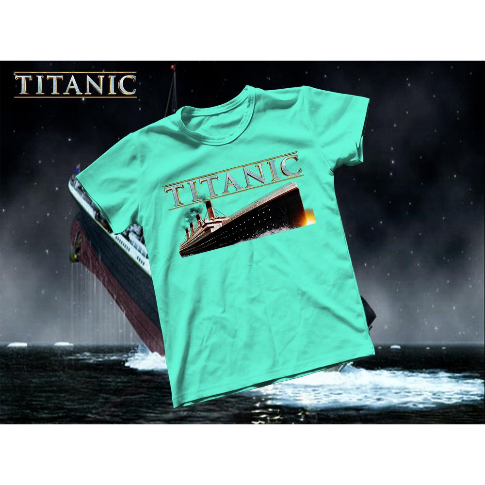 Áo thun Cotton Unisex - Movie - Titanic - Tàu titanic