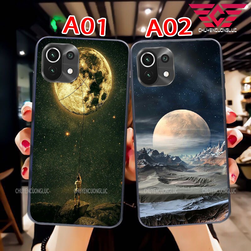 ỐP LƯNG XIAOMI MI 11 LITE GALAXY NEW CỰC ĐẸP MẶT SAU BẰNG KÍNH