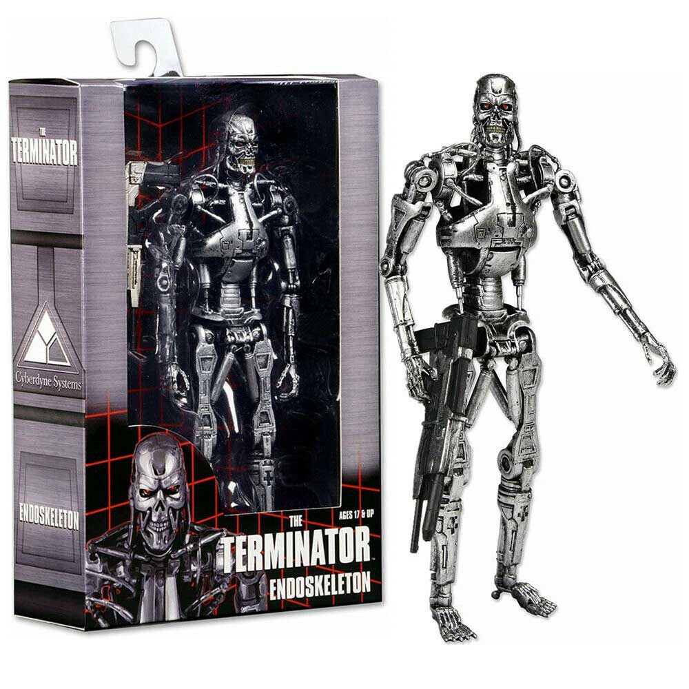 Model Toys for NECA Terminator T800 ENDOSKELETON Action Figure 7" Arnold Schwarzenegger Models