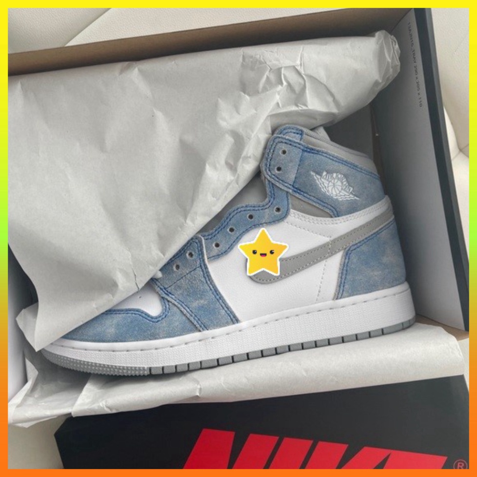 [Ảnh+Video thật][Full bill +box] Giày Jordan hyper royal xanh nỉ cao cổ mới, Giày JD1 xanh loang nam nữ hot nhất 2022 | BigBuy360 - bigbuy360.vn