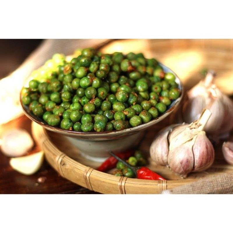 Đậu Hà Lan Rang Tỏi Ớt Hủ 450gr