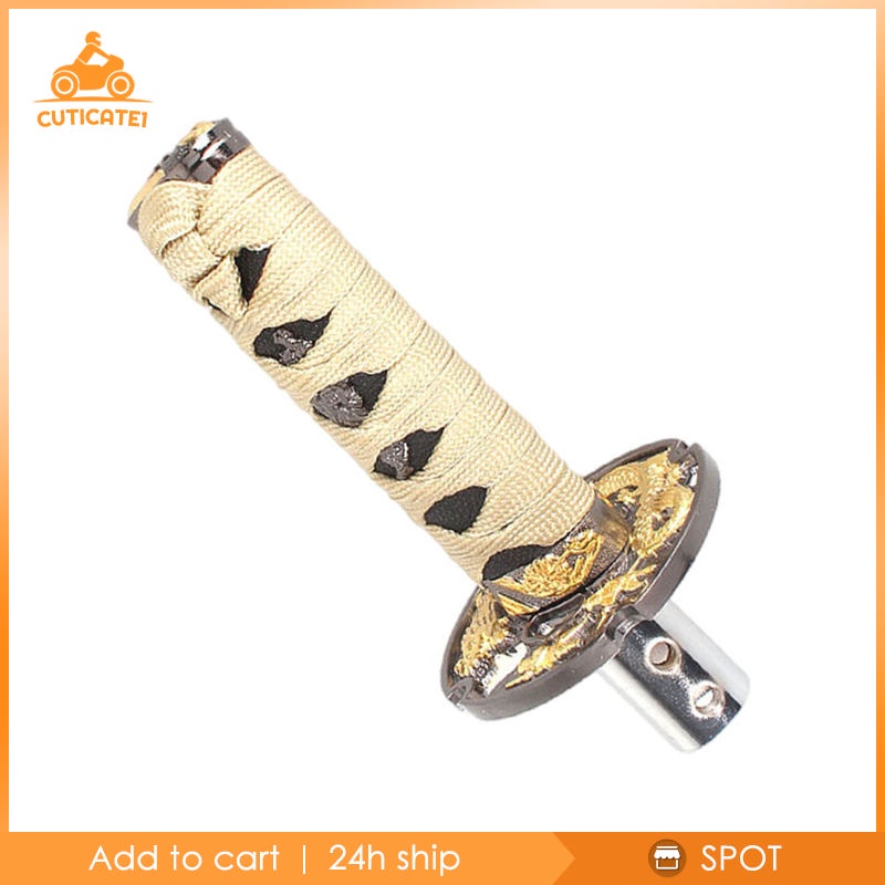 Núm gạt cần số phong cách samurai cho xe ô tô độc đáo