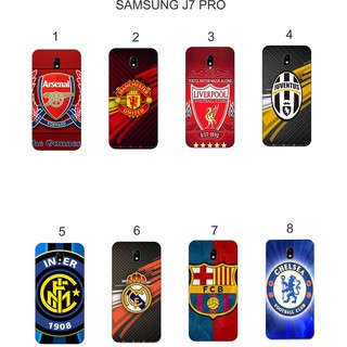 Ốp lưng Samsung J7 Pro dẻo in hình Câu Lạc Bộ Bóng Đá