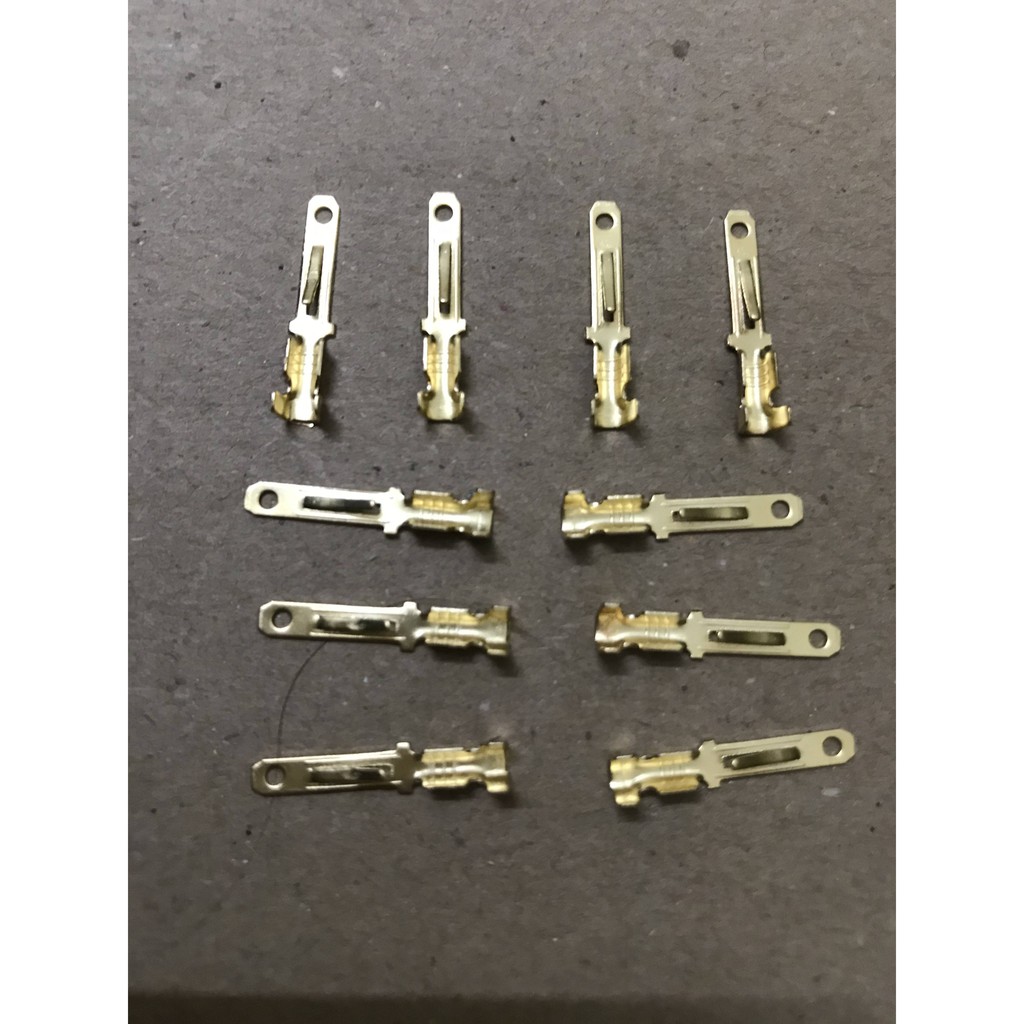 Đầu cos xe máy-ghim lá 2.8 đầu đực -1 bịch 100 cái