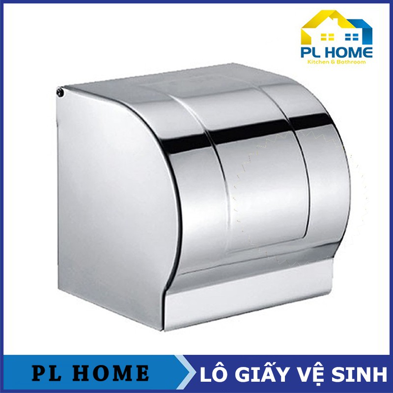 [HỘP KÍN] Hộp Đựng Giấy Vệ Sinh Hộp giấy Bằng 100% INOX 304 gắn tường trong nhà tắm HỘP GIẤY BÓNG