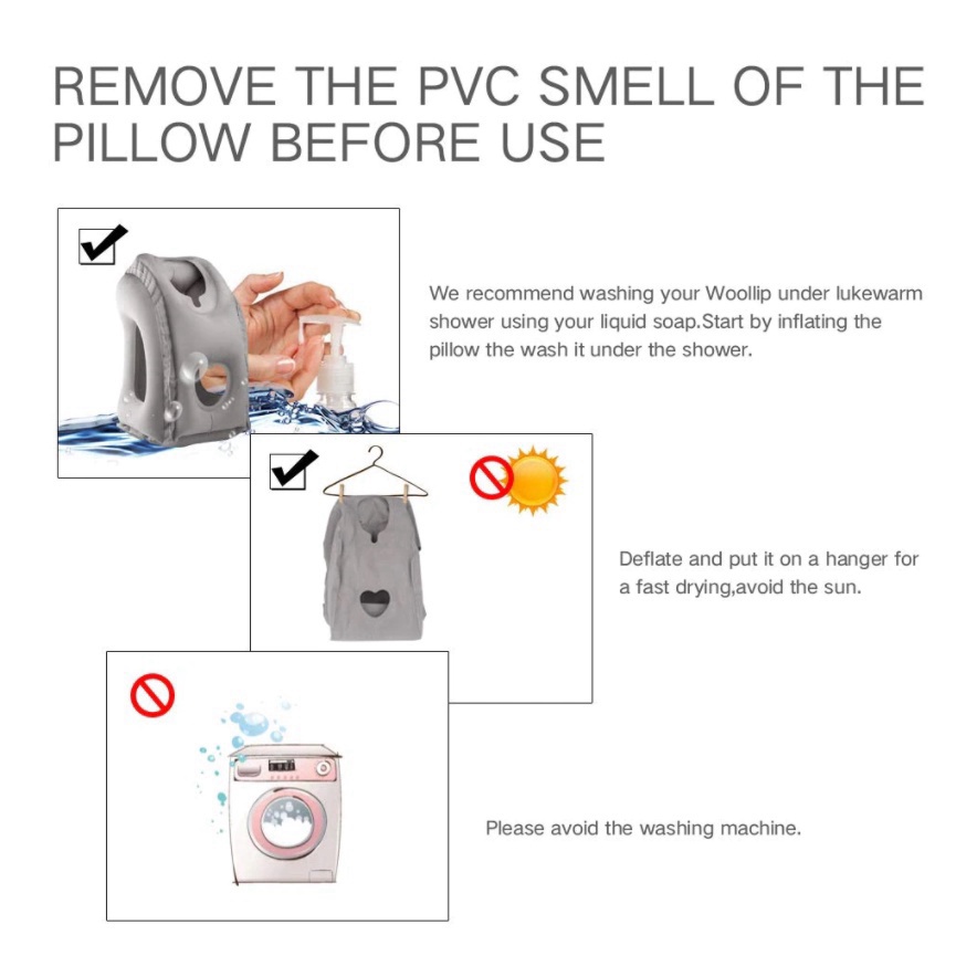 Gối ngủ Hơi trên máy bay AirSleep SGS Travel, Công Sở - King's Garden