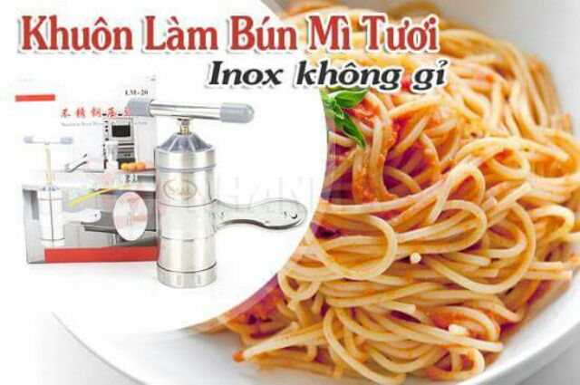 Khuôn làm bún 2 đầu