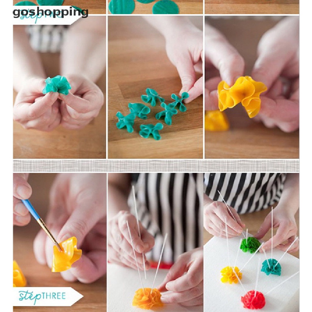 Bộ 5 Khuôn Cắt Đất Sét Tròn Bằng Gốm Polymer DIY