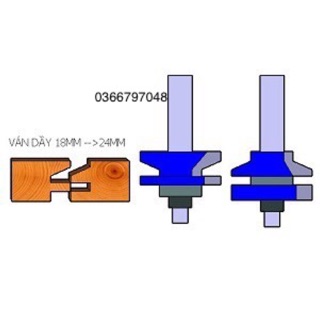 Mũi soi gỗ Đánh mộng cửa bếp chỉ vát